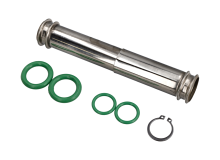 Collapsible Oil Tube Kit. Stainless steel Porsche 911 / 964 / 993 - 93010704001, 1613701400, 90110735101