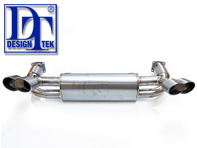 Uitlaatdemper / Demper Titanium DesignTek voor Porsche 997 Turbo - 99711102680 Uitlaatdemper / Demper Titanium DesignTek voor Porsche 997 Turbo - 99711102680
