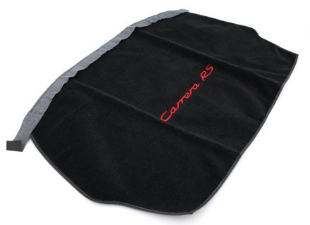 Jeu de moquettes de plage arrière, protections rouges. Porsche 964 CarreraRS - 96455507500BQF