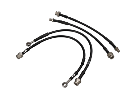 Goodridge Stainless steel brake hose set SPR0300-4C. Porsche 928 1986-95 - 92835508102, 92835508002, 92835508003, 92835508004