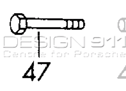 Schokdemper zeskantbout. Porsche 911/912 - 90008211002 Schokdemper zeskantbout. Porsche 911/912 - 90008211002